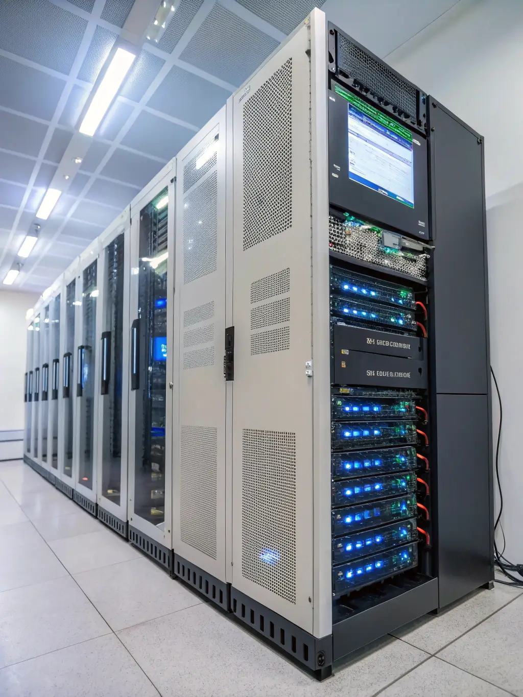 A modern, clean image of a secure cloud environment, symbolizing Melbourne InfoSec's cloud security services.